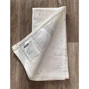 Ikea Grid Lined Dot Pattern Hand Towel